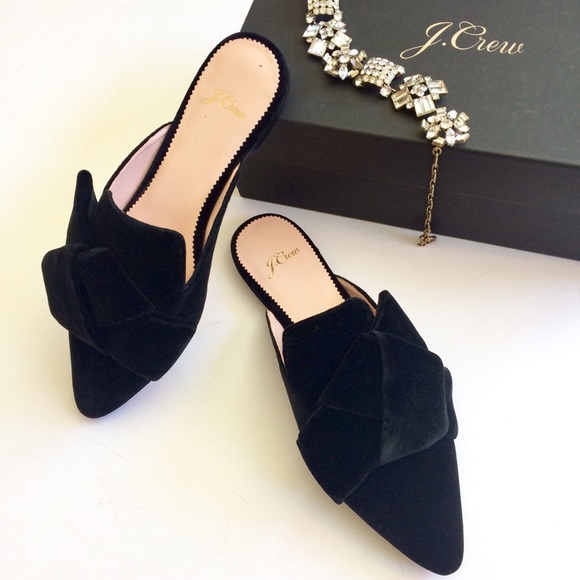 pointed toe slide sandals
